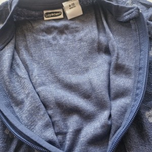 سرهمی حوله ای سرمه ای Lilly&Dan