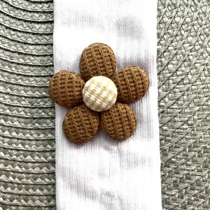 جوراب شلواری گلدار سفید