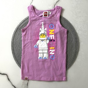 رکابی صورتی تک شاخ لگو kids