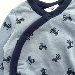 مانتو شلوار دورس تراکتور آبی Lily&Dan