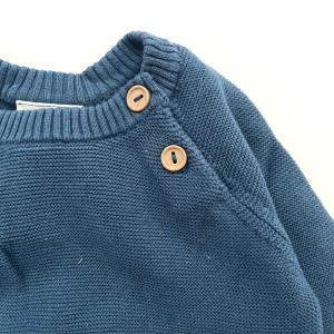 بلوز شلوار بافت سرمه ای Lily&Dan