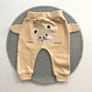 شلوار گوشدار کرم چیاکو