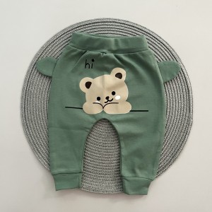 شلوار گوشدار سبز تیره چیاکو