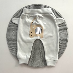 شلوار گوشدار طوسی چیاکو