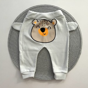 شلوار گوشدار طوسی چیاکو