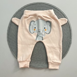 شلوار گوشدار صورتی چیاکو