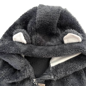 سرهمی زمستانی تدی ذغالی آنیل