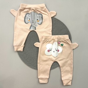 شلوار گوشدار صورتی چیاکو