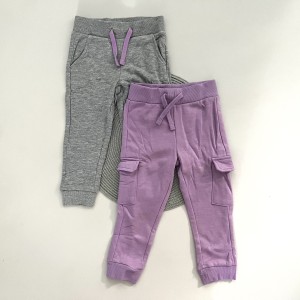 شلوار لگ توکرکی یاسی  طوسی Lily&Dan