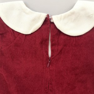 پیراهن یلدایی مخمل کبریتی خرگوش kids