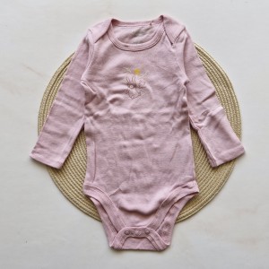 بادی آستین بلند خرگوش صورتی Lily&Dan