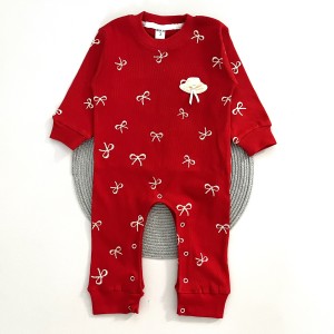 سرهمی یلدایی قرمز پاپیون مهتاب کوچولو