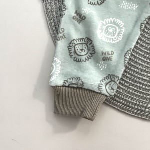 شلوار فوتر شیر سبز امیر کوچولو