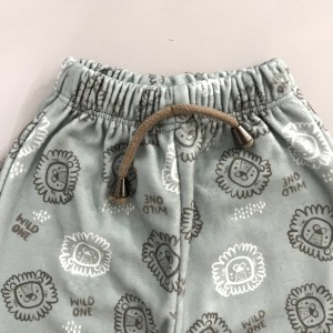 شلوار فوتر شیر سبز امیر کوچولو