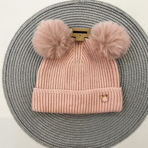 کلاه بافت دو پوم گوزن kids