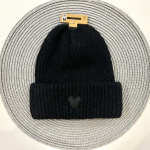 کلاه بافت مشکی میکی موس kids