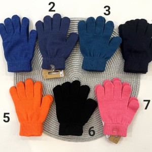 دستکش بافت ساده kids