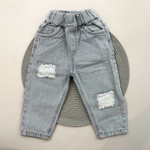 ست سه تکه جین دایناسور پرنیان kids