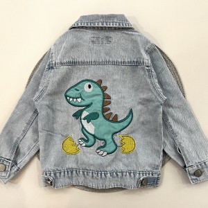 ست سه تکه جین دایناسور پرنیان kids