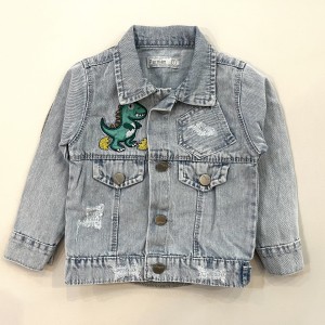 ست سه تکه جین دایناسور پرنیان kids