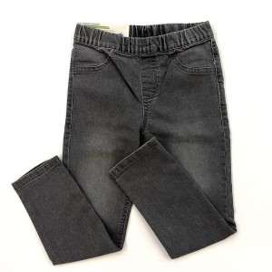 شلوار جین کمر کش ذغالی روشن لوپیلو kids