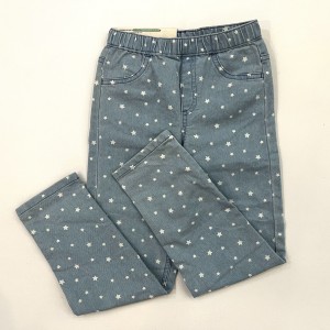 شلوار جین کمر کش آبی ستاره لوپیلو kids
