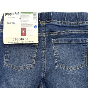 شلوار جین کمر کشی تیره پپرتز kids