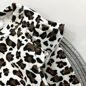 بادی آستین بلند کبریتی پلنگی AMIN