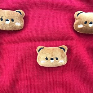 بلوز بافت یلدایی تدی قرمز kids