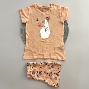 تیشرت و شلوارک سوزنی مرغ دریایی لوپیلو kids