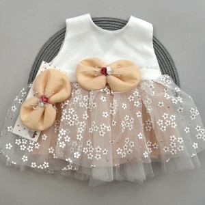 پیراهن عروس و تل گلبهی