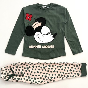 بلوز و شلوار میکی موس سبز kids