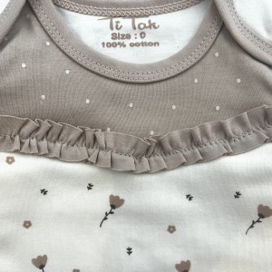 بلوز شلوار نوزادی گل گلی TiTak