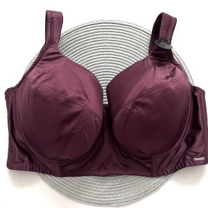 سوتین اسفنجی بادمجونی وارداتی