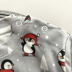 ست بلوز و شلوار و دستمال گردن پنگوئن KOALA