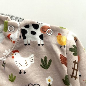 ست بلوز و شلوار و دستمال گردن مزرعه KOALA