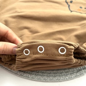 بادی دورس خرس لپ گلی قهوه ای