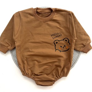 بادی دورس خرس لپ گلی قهوه ای