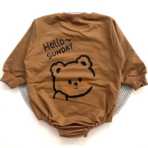 بادی دورس خرس لپ گلی قهوه ای