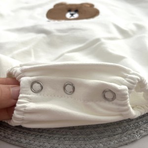 بادی دورس گلدوزی خرس شیری