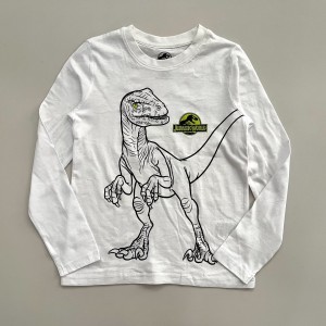 بلوز دایناسور سفید kids