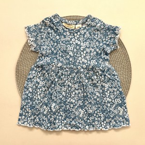 پیراهن آبی گل گلی لوپیلو