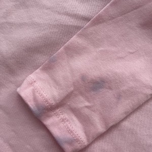 بادی آستین بلند صورتی لوپیلو *** مشکل دار