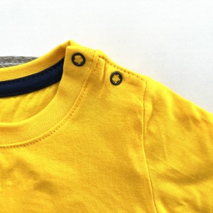 تیشرت و شلوار دایناسور گلدوزی زرد وچیون