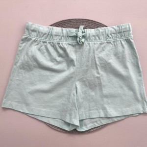 شلوارک سبزآبی ساده پپرتز kids