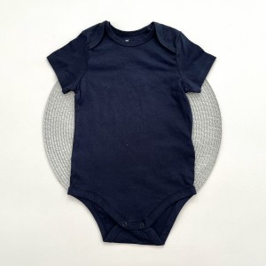 بادی آستین کوتاه سرمه ای