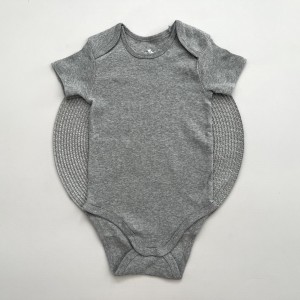 بادی آستین کوتاه طوسی