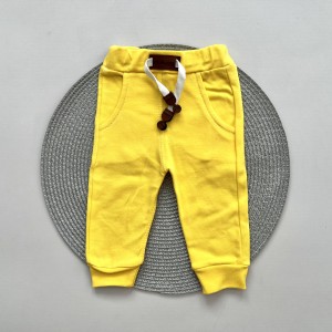 بلوز  شلوار راکون زرد چیاکو