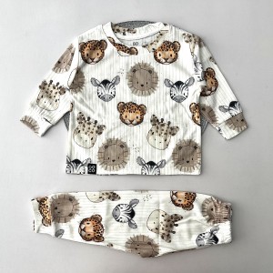 ست بلوز شلوار راحتی ریلی حیوانات kids