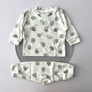 ست بلوز و شلوار راحتی ریلی آووکادو KOALA